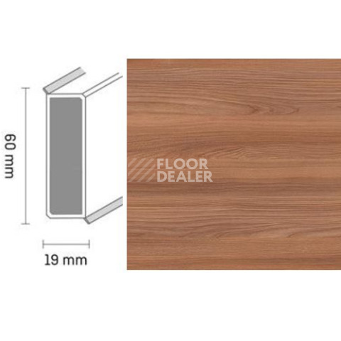 Плинтус Плинтус Dollken Cubu 60 Touch & Style 2949 фото 1 | FLOORDEALER